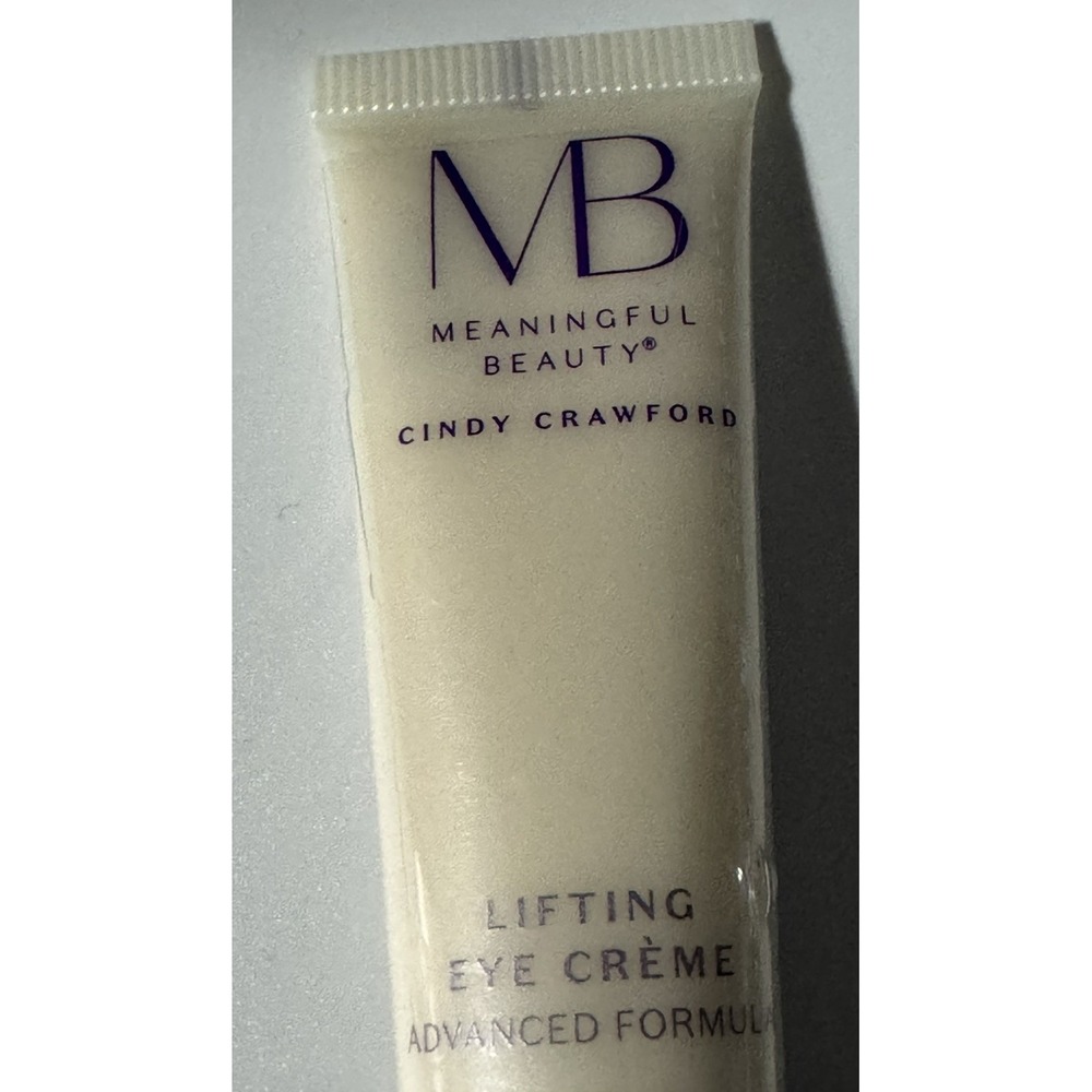 Meaningful Beauty Lifting Eye Creme Cream Advanced Formula - .5 OZ - New SEALED - Picture 5 of 8